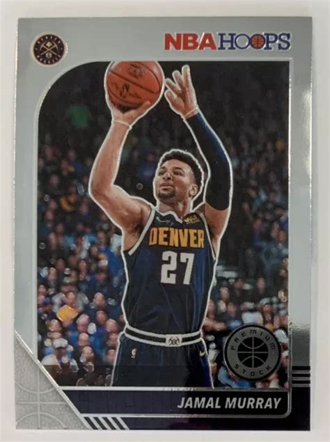 Panini Nba Hoops Premium Stock Jamal Murray Base Denver