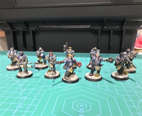 Time To Do The Details Orlock Gang Necromunda Rminipainting