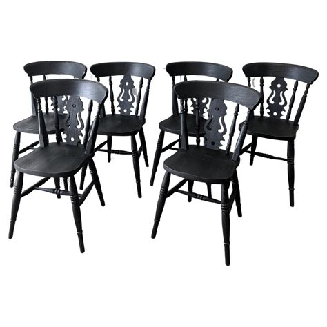 A Set Of 4 Fiddleback Chairs For Sale At 1stdibs