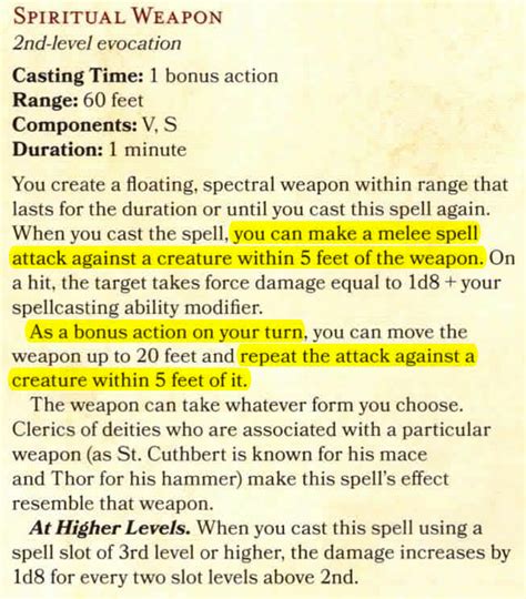 D&D 5E - Spiritual Weapon vs. Fire Shield | Page 5 | EN World D&D ...