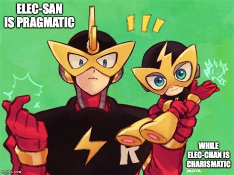 Elec San And Elec Chan Imgflip