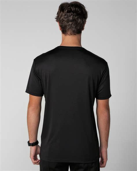 Riachuelo Camiseta Esportiva Masculina Manga Curta Preta Bodywork