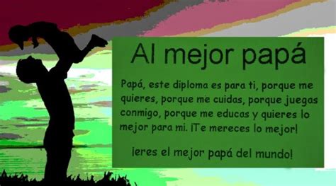 Imágenes Con Frases Bonitas Para Dedicarle A Papi Hoy Feliz Día Del Padre