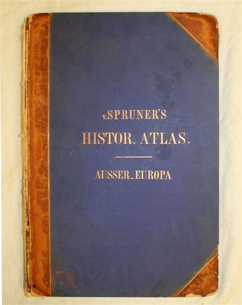 Old World Auctions Auction 141 Lot 773 K V Spruner Hand Atlas