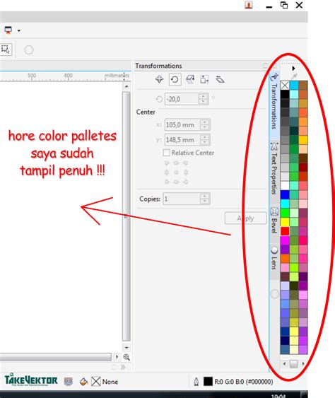 Coreldraw Color Palette