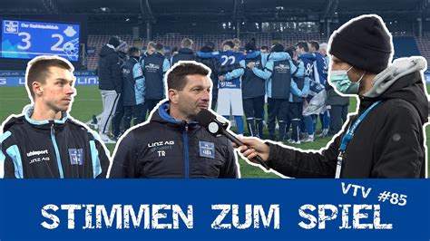 Stimmen zum Spiel FC Blau Weiß Linz vs SV Horn 3 2 VTV 85 YouTube