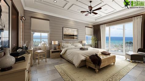 Attractive luxury Beach House Bedroom - Modern - Bedroom - New York ...