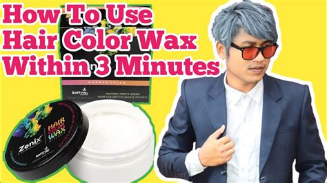 How To Use Hair Color Wax🔥 Does Hair Coloring Wax Work 🔥black To