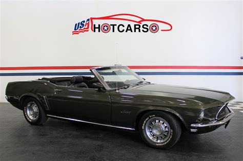 1969 Mustang Convertible Black