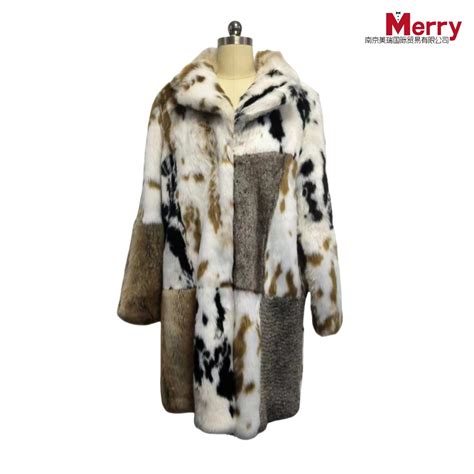 Wholesale Winter Women Faux Fur Loose Long Sleeves Leopard Print