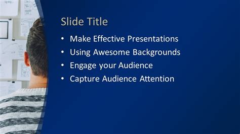 Free Project Manager PowerPoint Template - Free PowerPoint Templates