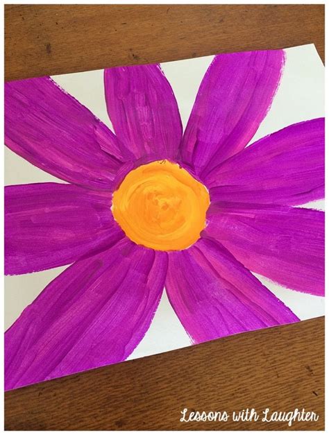 Mothers Day Flower Paintings Lessons With Laughter