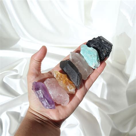 Beginner Crystal Sets Intuitively Chosen Stones Includes Free Cleansing