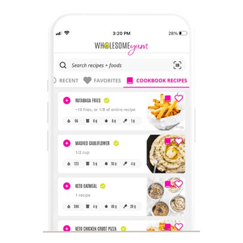 Wholesome Yum App - Custom Keto Meal Plans, Recipes, & More