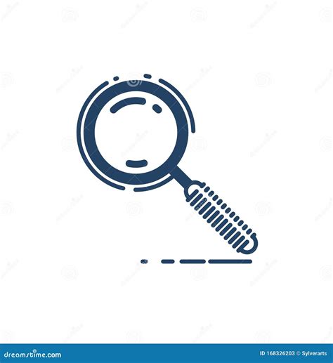 Magnifying Glass Icon Line Art Stock Illustrations 15 322 Magnifying Glass Icon Line Art Stock