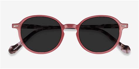 Ice Cream Round Coral Tortoise Frame Sunglasses Eyebuydirect Canada