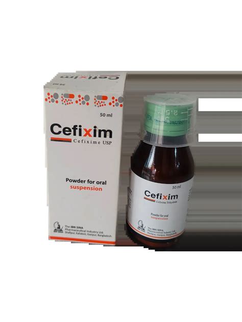 Cefixim 50 Ml Powder For Suspension Uses Dosage Side Effects