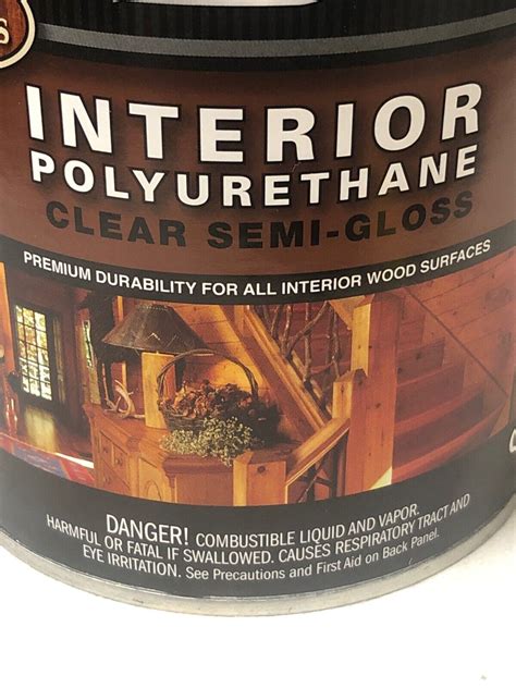 Deft PPG 224 Clear Semi Gloss Interior Polyurethane Quart Oil Based EBay