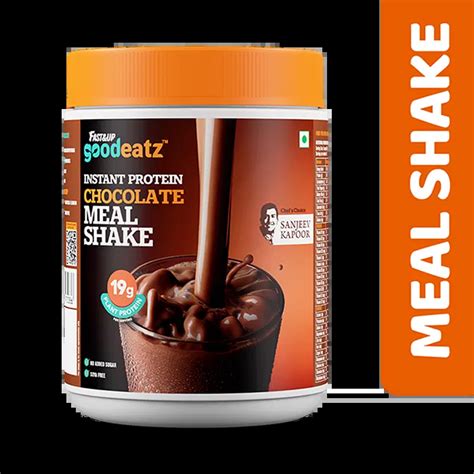 Fast And Up Goodeatz Meal Shake 20 Scoops Vegan Diet Shake For Weight