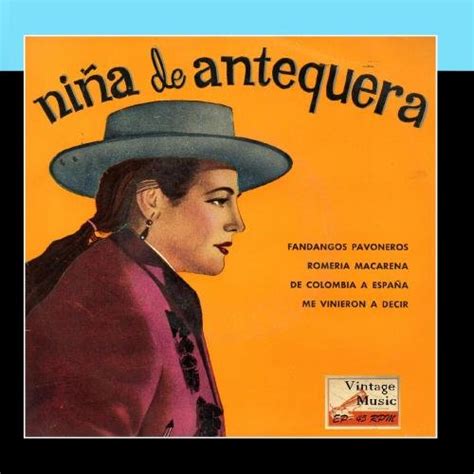 Niña De Antequera Vintage Flamenco Cante Nº44 EPs Collectors