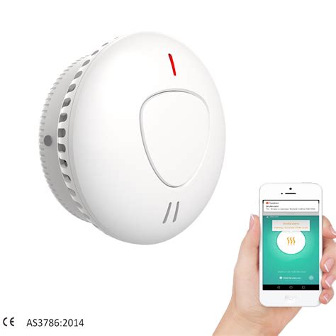 Anka Smart Home Combine RF 433MHz Interconnected WiFi Smoke Alarm With