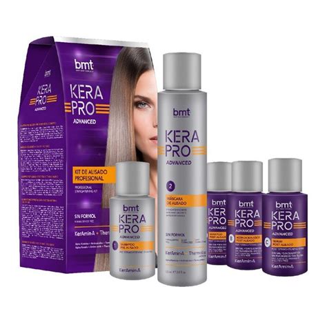 Bmt Kerapro Advanced Kit Alisado Profesional Kativa Belleza Curly