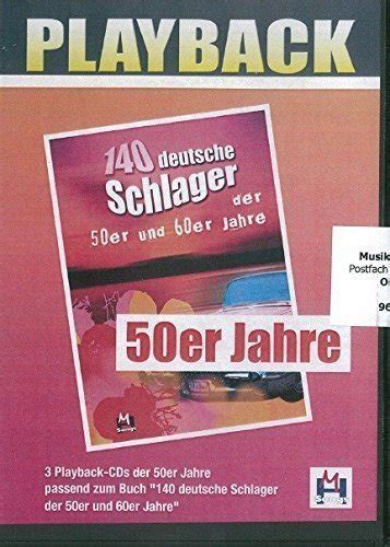 Buy Deutsche Schlager Der Er Und Er Jahre Kennenlern Cds