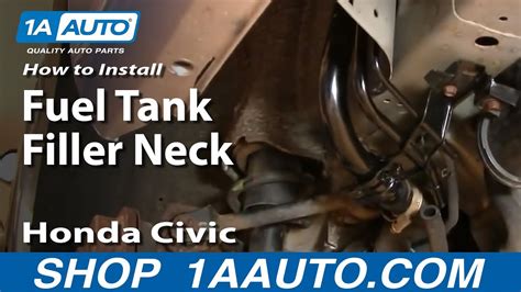 How To Replace Fuel Tank Filler Neck 01 05 Honda Civic YouTube