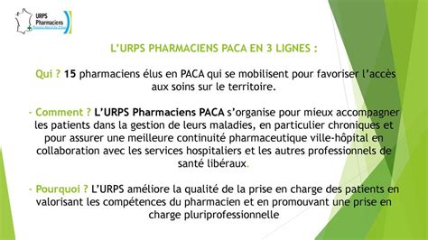 15 janvier 2019 URPS PHARMACIENS PACA Dr F PASQUALI ppt télécharger