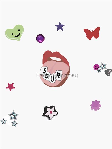 Sour Sticker Pack Sticker For Sale By Curtaincall1 Redbubble