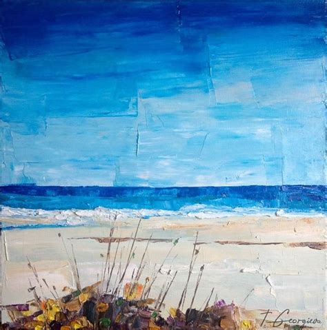 30 Easy Beach Painting Ideas Hm Art Painting Seascape Paintings