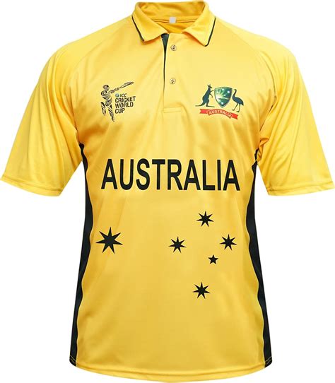 Australia Cricket T Shirt Jersey T 20 World Cup : Amazon.ca: Sports ...