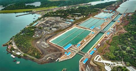 First Ship To Transit New Thepanamacanal On Th June Renamed As Cosco