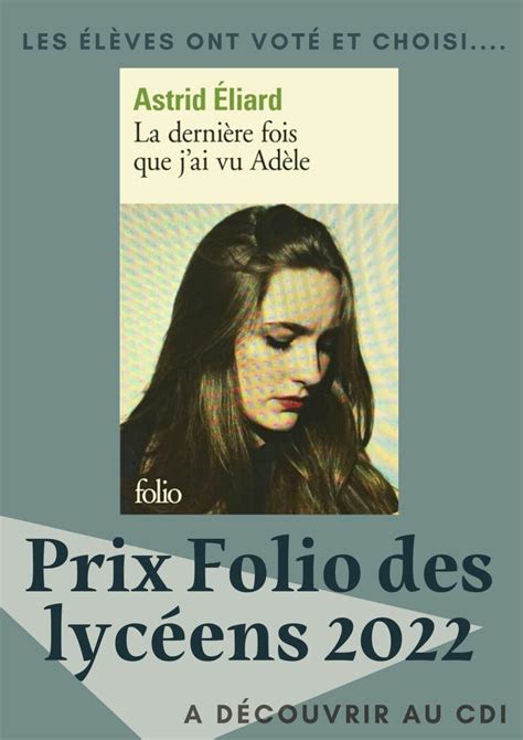 Le Roman Laur At Du Prix Folio Des Lyc Ens Est Lyc E Atlantique