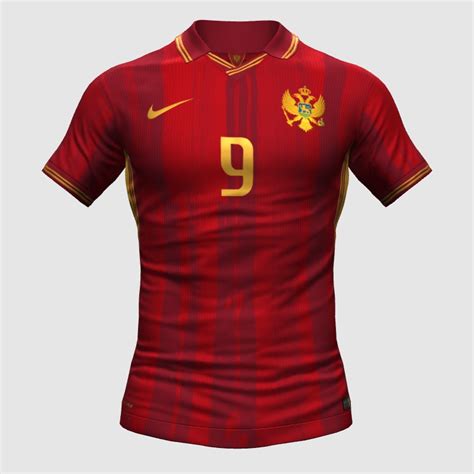 My Goat S Nike Montenegro Home Kit Concept Fifa Kit Creator Showcase