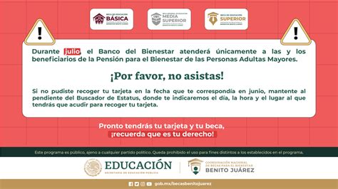 Becasbenito On Twitter Aviso Importante Becaria Y Becario Te