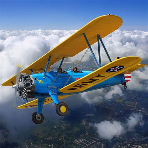 Revell Stearman Pt Kaydet Aircraft Model Kit Scale