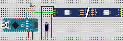 laitteisto Perse kaupunki arduino nano led strip code Kokenut henkilö