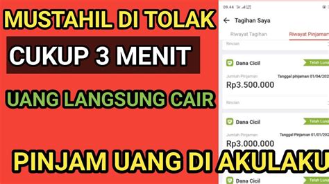 Cara Pinjam Uang Di Akulaku Agar Mudah Di Acc Youtube