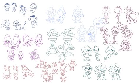 character design  interactive installation behance