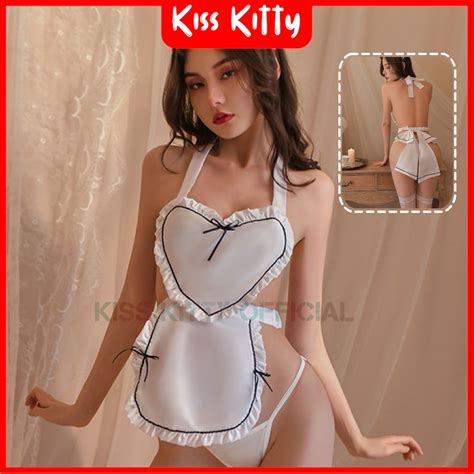 Jual Lingerie Cosplay Pelayan Seragam Pembantu Baju Dinas Malam G