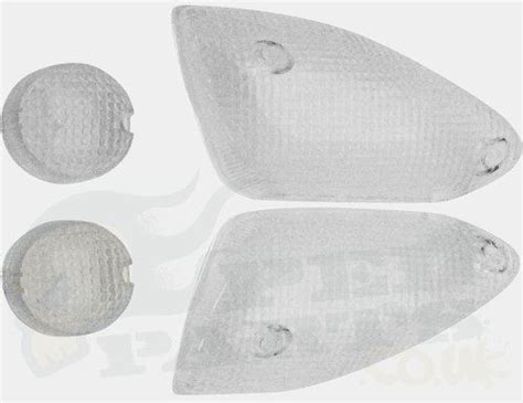 Clear Front Rear Indicator Lenses Yamaha Aerox Pedparts Uk