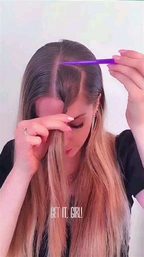 Pin De Bianca Silva Em Ideias De Penteados Penteado Simples