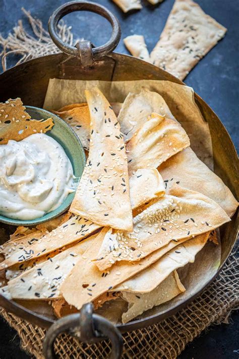 Lavash Crackers Recipe (Step by Step + Video) - Whiskaffair