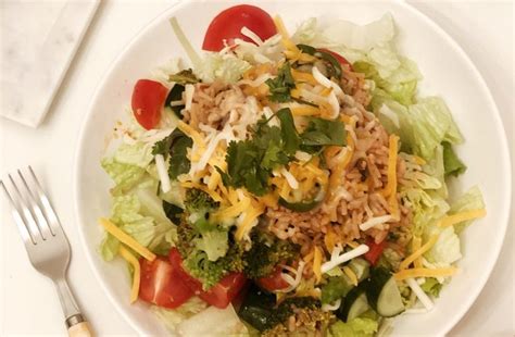 A Quick Fix Dinner Spanish Rice Salad Recipe Kangthropologie