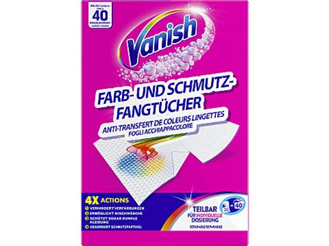 Vanish Ultra Lingettes Anti D Coloration Migros Online