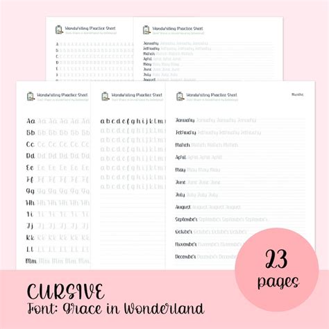 Handwriting Practice Bundle Printable Handwriting Worksheets Etsy