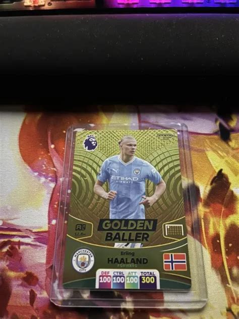 PANINI ADRENALYN XL 2024 Erling Haaland Golden Baller Bundle X6 50 00