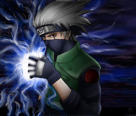 Kakashi Chidori by fireseraphim on DeviantArt