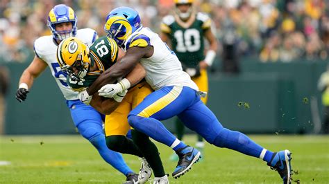 Byron Young by the numbers against Green Bay